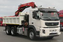 Volvo FMX 410 / 6x4 / WYWROTKA + HDS FASSI 155 / HYDROBURTA / STEROWANIE RADIOWE / BORDMATIC / CHWYTAK / ROTATOR / EURO 5 zdjęcie 17