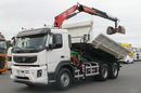 Volvo FMX 410 / 6x4 / WYWROTKA + HDS FASSI 155 / HYDROBURTA / STEROWANIE RADIOWE / BORDMATIC / CHWYTAK / ROTATOR / EURO 5 zdjęcie 1