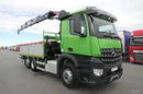 Mercedes AROCS 2636 / 6x4 / 6x2 / 4x4 / SKRZYNIOWY 5.10 m / + HDS HIAB 192 E4-wysów 13 m / HDS ZA KABINĄ / OŚ SKRĘTNA i PODNOSZONA / EURO 6 zdjęcie 7