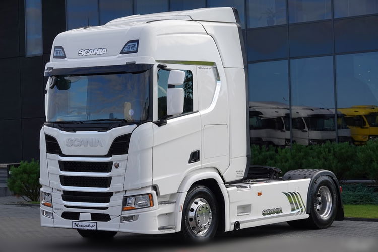 Scania R 500 / RETARDER / KLIMA POSTOJOWA / 2019 ROK / ALUFELGI / OPONY 100% / SPROWADZONA / PO ZŁOTYM KONTRAKCIE SERWISOWYM  zdjęcie 4