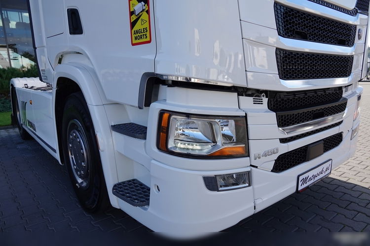 Scania R 450 / RETARDER / HYDRAULIKA / NISKA KABINA / CAŁA NA PODUSZKACH / 2019 / SPROWADZONA / PO ZŁOTYM KONTRAKCIE SERWISOWYM / zdjęcie 11