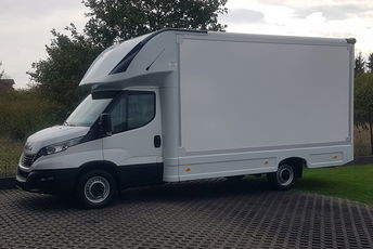 Iveco Daily KONTENER NISKOPODŁOGOWY 4.43x2.23x2.42 SKLEP FOODTRUCK KAMPER KLIMA