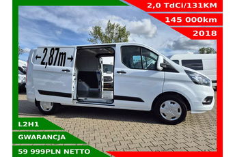 Ford Transit Custom L2H1 59999zł NETTO 2.0TdCi/131KM