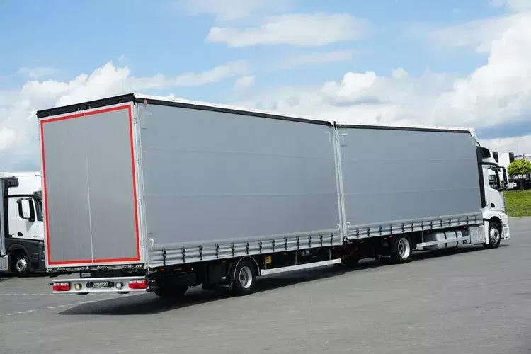 Mercedes ACTROS / 1830 ACC / E 6 / ZESTAW PRZEJAZDOWY 120 M3 / ŁAD. 15 000 KG zdjęcie 5