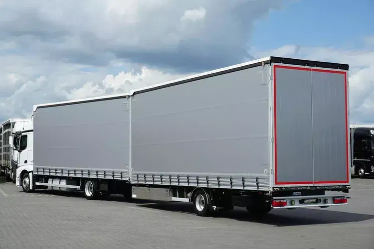 Mercedes ACTROS / 1830 ACC / E 6 / ZESTAW PRZEJAZDOWY 120 M3 / ŁAD. 15 000 KG zdjęcie 6