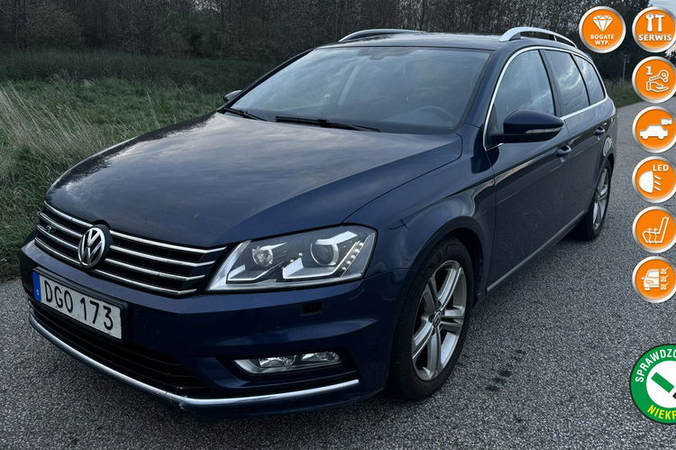 Volkswagen Passat 2.0 TDi automat 177KM 4 -Motion R-Line skóry ledy bixenon 1.r.gwaran zdjęcie 1