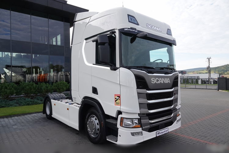 Scania R 500 / RETARDER / KLIMA POSTOJOWA / 12. 2020 / SPROWADZONA / PO ZŁOTYM KONTRAKCIE SERWISOWYM zdjęcie 3