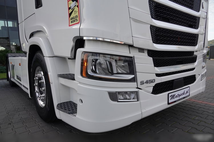 Scania S 450 / RETARDER /2018 ROK / NAVI / ALUFELGI / OPONY 100 % /KLIMA POSTOJOWA  / SPROWADZONA / PO KONTRAKCIE SERWISOWYM zdjęcie 11