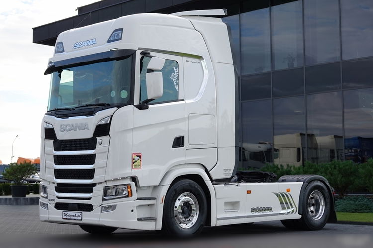 Scania S 450 / RETARDER /2018 ROK / NAVI / ALUFELGI / OPONY 100 % /KLIMA POSTOJOWA  / SPROWADZONA / PO KONTRAKCIE SERWISOWYM zdjęcie 5