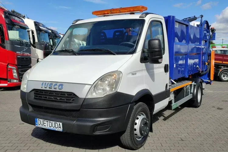 Iveco Daily 70C17 Hakowiec Skibicki Zabudowa ŚMIECIARKA POMOT KS-8 zdjęcie 4