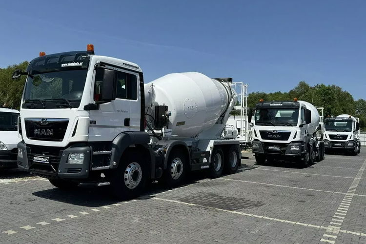 MAN TGS 32.420 8x4 Betonomieszarka Betoniarka GRUSZKA - 9m zdjęcie 30