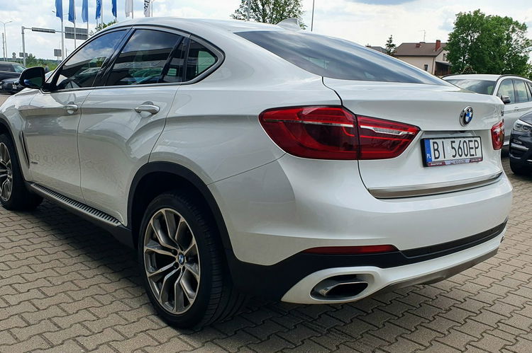 X6 BMW X6 450KM xDrive Biała Skóra 50i zdjęcie 11