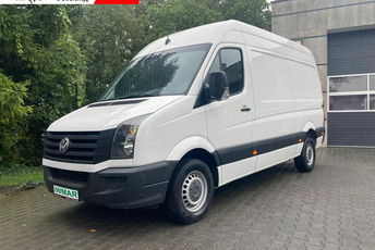 Volkswagen Crafter 2.0 140KM 2017 3 osobowy L2H2 203 880km Tempomat Klimatyzacja