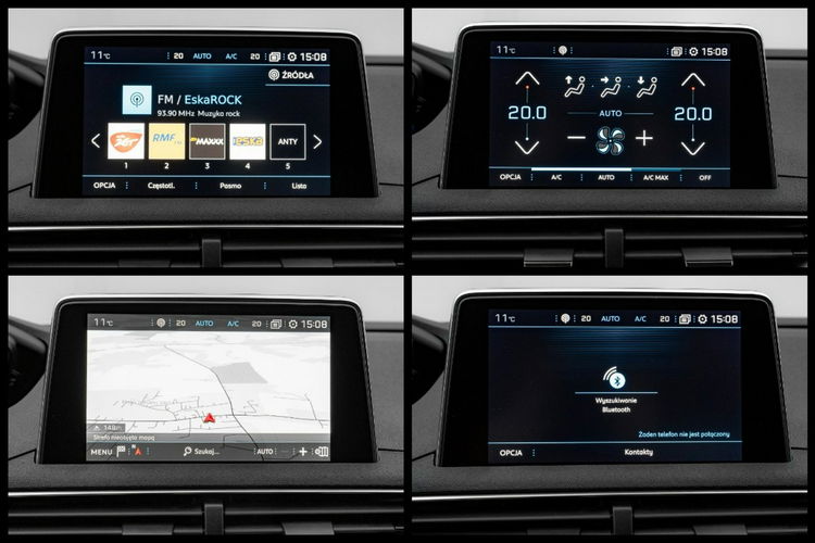 Peugeot 5008 FZ0901S#1.6 BlueHDI Allure 7 os. K.cof LED NAVI Salon PL VAT23% zdjęcie 21