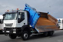 Iveco TRAKKER 410 / 6x6 / WYWROTKA 3 STRONNA / HYDROBURTA / BORDMATIC /MANUAL / OPONY 100%  zdjęcie 5