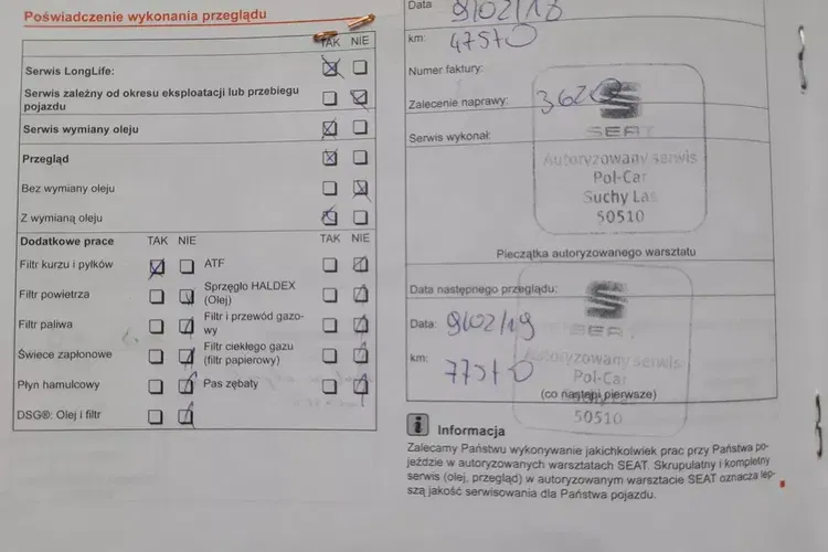 Seat Leon zdjęcie 19