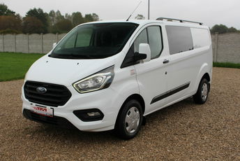 Ford Transit Custom 6-osob. L2H1 Doka_Brygadowy 2.0/130KM GWARANCJA 