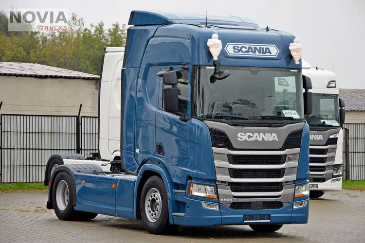 Scania R500 RETARDER | STANDARD | 2 ŁÓŻKA | 2 ZBIORNIKI | MIĘDZYOSIE zdjęcie 4