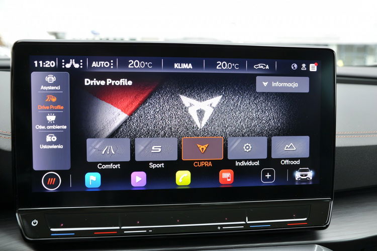 Cupra Formentor 2.0TSI 310KM DSG 4Drive Kamera El.Klapa El.Fotele ACC Gwar. DealerFV23 zdjęcie 23