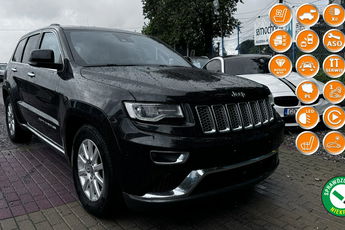 Jeep Grand Cherokee 3.0d Summilt 4x4 ledy bi xenon skóry kamera navi radar panorama 1r.gwa