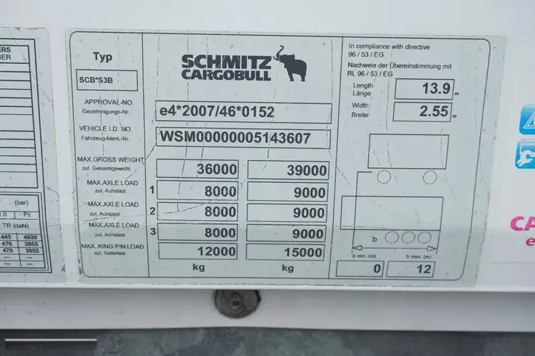 Schmitz IZOTERMA / DOPPELSTOCK / OŚ PODNOSZONA zdjęcie 35