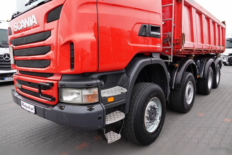 Scania G 400 / 8x6 / WYWROTKA 3 STRONNA / MEILLER KIPER / MANUAL zdjęcie 14