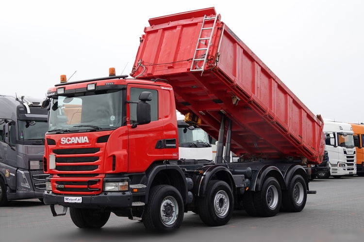 Scania G 400 / 8x6 / WYWROTKA 3 STRONNA / MEILLER KIPER / MANUAL zdjęcie 1