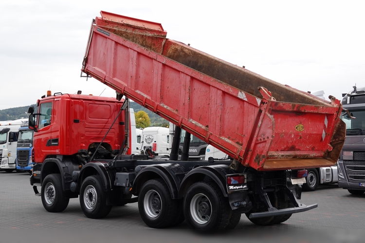 Scania G 400 / 8x6 / WYWROTKA 3 STRONNA / MEILLER KIPER / MANUAL zdjęcie 2