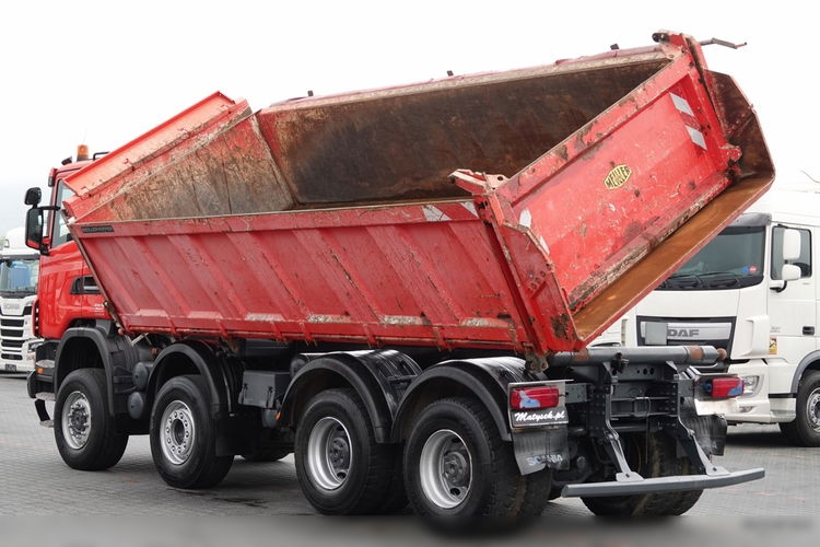 Scania G 400 / 8x6 / WYWROTKA 3 STRONNA / MEILLER KIPER / MANUAL zdjęcie 6