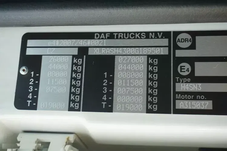 DAF / XF 480 / E 6 / ACC / CHŁODNIA + WINDA / 18 PALET / DOPPELSTOCK / ŁAD. 13 610 KG zdjęcie 11