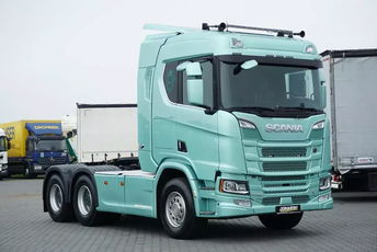 Scania R 580 / V 8 / EURO 6 / ACC / 6 X 4 / RETARDER / DMC 66 000 KG / HYDRAULIKA