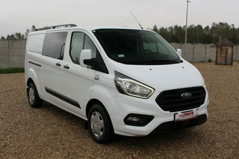 Ford Transit Custom 6-osob. L2H1 Doka_Brygadowy 2.0/130KM GWARANCJA 