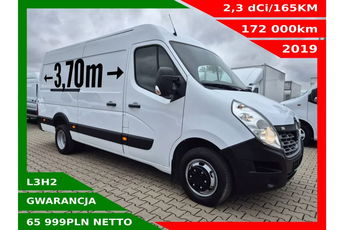 Renault Master L3H2 65999zł NETTO 2.3dCi/165KM