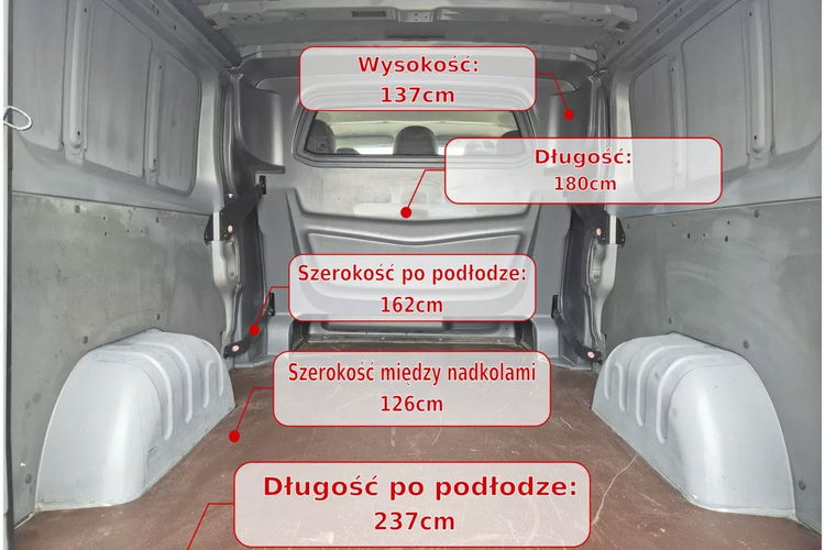 Renault Trafic Long 69999zł NETTO Brygadówka 5 osób 1.6dCi/125KM zdjęcie 12