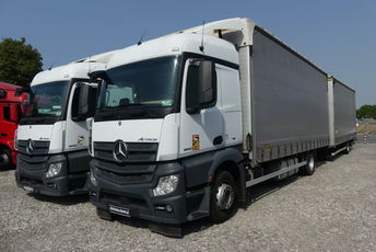 Mercedes ACTROS 1830 MP4 / ZESTAW PRZESTRZENNY 120m3 /