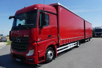 Mercedes ACTROS 1840 MP4 / ZESTAW PRZESTRZENNY 120m3 /