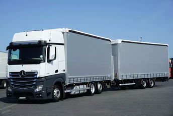 Mercedes / ACTROS / 2542 / ACC / EURO 6 / ZESTAW PRZESTRZENNY 120 m3