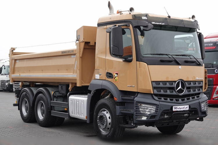 Mercedes ACTROS 3343 / 6x4 / WYWROTKA / BORDMATIC / HYDROBURTA /  MEILLER KIPER / EURO 6 zdjęcie 13