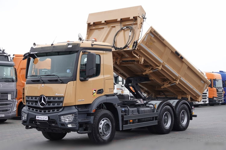 Mercedes ACTROS 3343 / 6x4 / WYWROTKA / BORDMATIC / HYDROBURTA /  MEILLER KIPER / EURO 6 zdjęcie 1