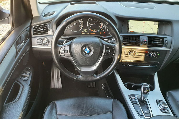 BMW X3 xDrive 35d 313KM # Navi # Head Up # El Klapa # Skóra # Serwis ASO zdjęcie 17