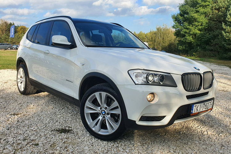 BMW X3 xDrive 35d 313KM # Navi # Head Up # El Klapa # Skóra # Serwis ASO zdjęcie 3