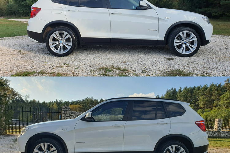 BMW X3 xDrive 35d 313KM # Navi # Head Up # El Klapa # Skóra # Serwis ASO zdjęcie 36