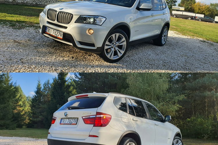 BMW X3 xDrive 35d 313KM # Navi # Head Up # El Klapa # Skóra # Serwis ASO zdjęcie 41