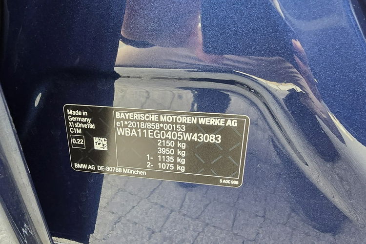 BMW X1 sDrive18d xLine 2.0D 150KM / Bezwypadkowa / I-właściciel zdjęcie 17