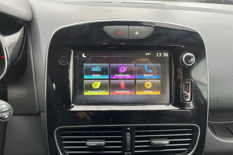 Renault Clio 1.5dci Skóry Tablet Navi GPS Klima El szyby Stan BDB BEzwypad zdjęcie 24