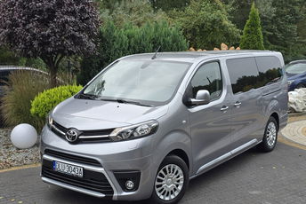 Toyota Proace Verso Long 2.0 D4D 144KM / Serwisowana w ASO / 9 osobowa