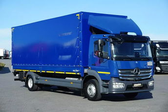 Mercedes ATEGO / 1527 / ACC / E 6 / SKRZYNIOWY+ WINDA / ŁAD. 7820 KG / 18 PALET