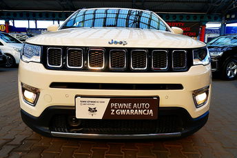 Jeep Compass ACC+El.Klapa 3Lata GWARANCJA I-wł Kraj Bezwypad 4x4 170KM LIMITED F23% 4x2