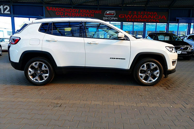 Jeep Compass ACC+El.Klapa 3Lata GWARANCJA I-wł Kraj Bezwypad 4x4 170KM LIMITED F23% 4x2 zdjęcie 55