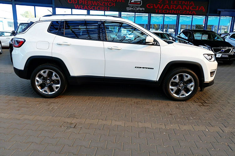 Jeep Compass ACC+El.Klapa 3Lata GWARANCJA I-wł Kraj Bezwypad 4x4 170KM LIMITED F23% 4x2 zdjęcie 71